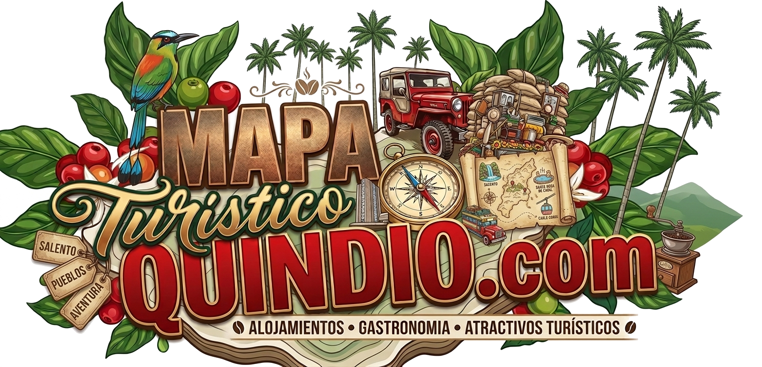 Mapa Turístico del Quindío