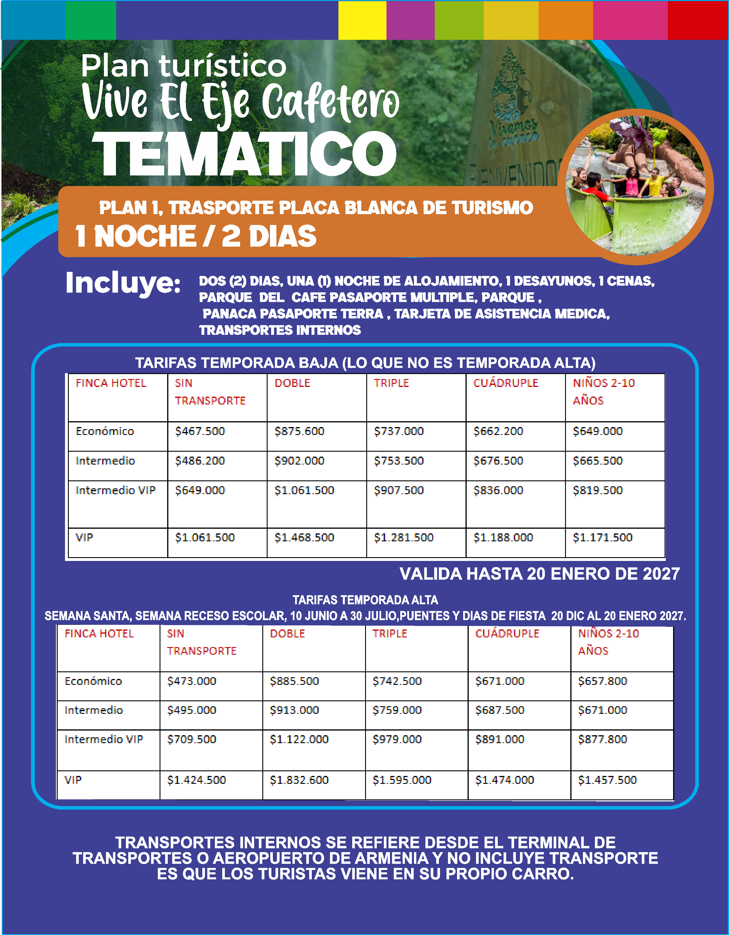 Plan Express Quindío